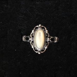 Delicate Detail Sterling Silver Ring